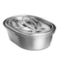 Stainless Steel Smart Pet Water Dispenser with Automatic Circulation and Filtration, Large Capacity Feeder for Cats and Dogs