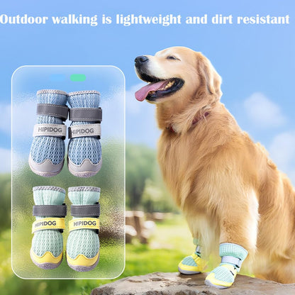 4PCS Dog Shoes For Large Small Medium Dogs