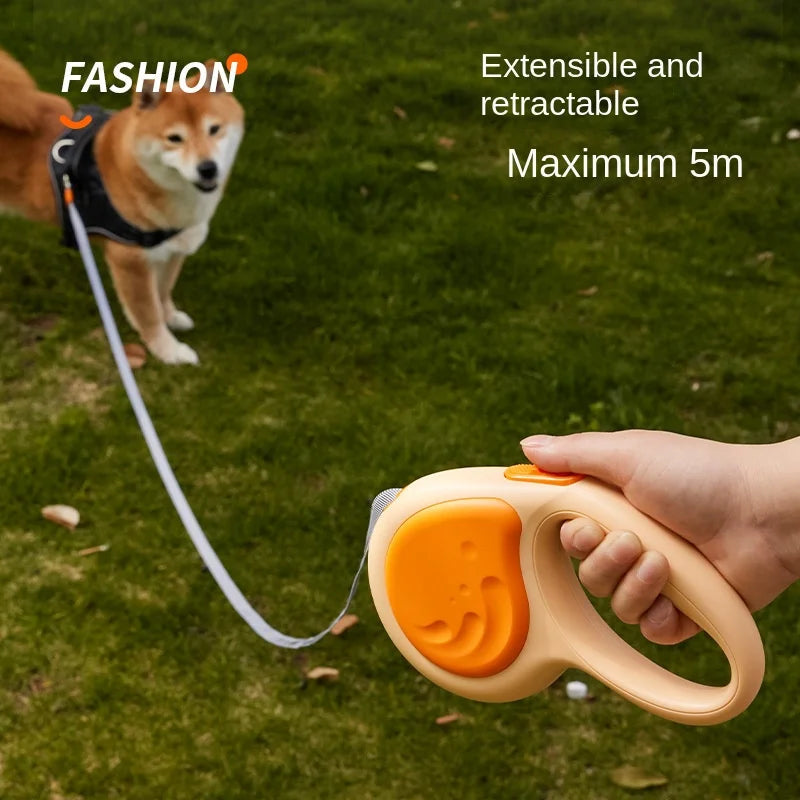 3M 5M Dog Retractable Traction Rope Dog Leash