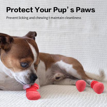 Anti Slip Dog Socks For Hardwood Floors To Prevent Licking Paws, Dog Shoes