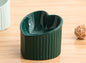Pet Ceramic Bowl W/Inclined Mouth Practical Daily Indoor Product