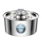 Stainless Steel Smart Pet Water Dispenser with Automatic Circulation and Filtration, Large Capacity Feeder for Cats and Dogs