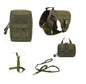 Tactical Pet K9 Training Vest Harness And Leash Set