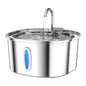Stainless Steel Smart Pet Water Dispenser with Automatic Circulation and Filtration, Large Capacity Feeder for Cats and Dogs