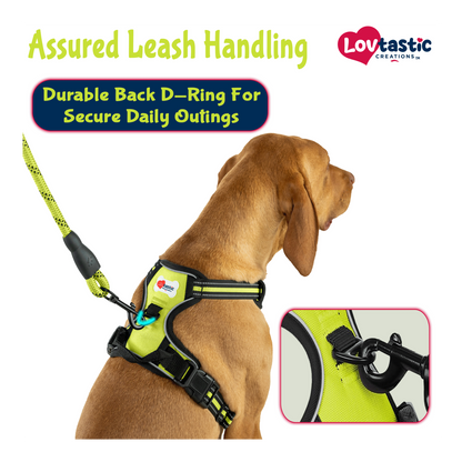 Lovtastic Creations™ No-Pull Dog Harness - with Strong & Durable Dog Leash