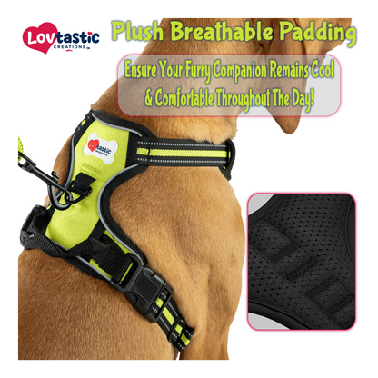 Lovtastic Creations™ No-Pull Dog Harness - with Strong & Durable Dog Leash