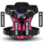 Service Dog Harness, Reflective Dog Vest Harness with 5 PCS Patches