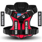 Service Dog Harness, Reflective Dog Vest Harness with 5 PCS Patches
