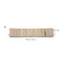 Hamster Wooden Bridge Bendable Climbing Habitat Accessory