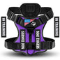Service Dog Harness, Reflective Dog Vest Harness with 5 PCS Patches