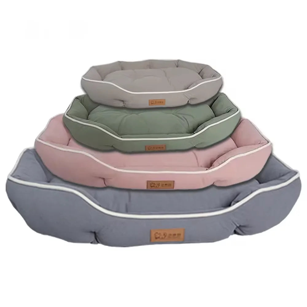 Pet Sofa Bed – Large Dog & Cat Sleeping House | Winter Warm Cushion Mat for Big Pets