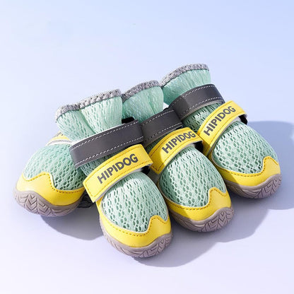 4PCS Dog Shoes For Large Small Medium Dogs