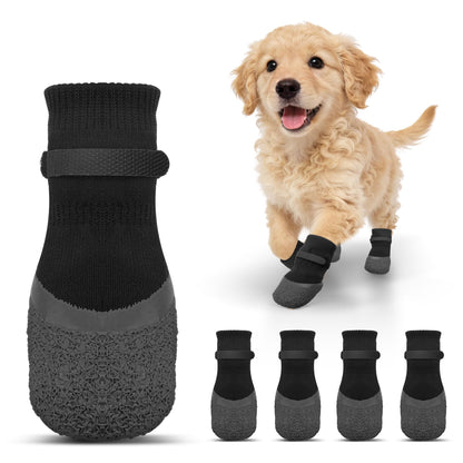 Anti Slip Dog Socks For Hardwood Floors To Prevent Licking Paws, Dog Shoes