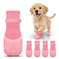 Anti Slip Dog Socks For Hardwood Floors To Prevent Licking Paws, Dog Shoes
