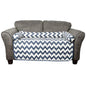 Chevron Reversible Quilted Pet Bed Chair Cover - Assorted Sizes