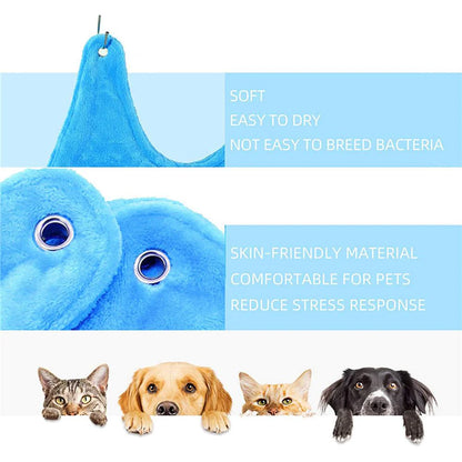 Portable Pet Dog Cat Grooming Hanging Hammock Harness