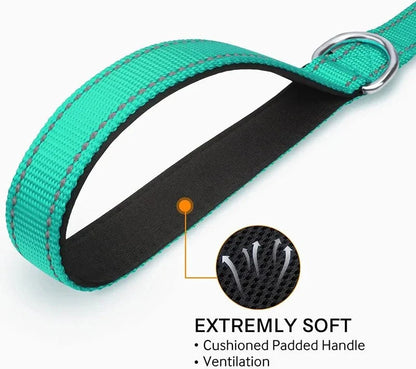 Reflective Pet Leash | Adjustable Polyester Lead Strap