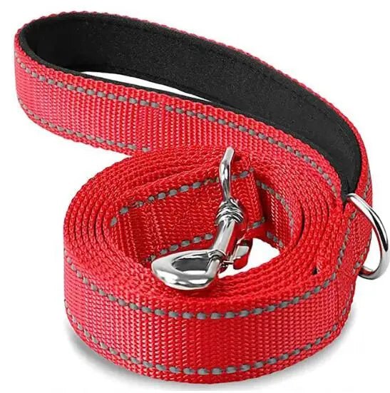 Reflective Pet Leash | Adjustable Polyester Lead Strap