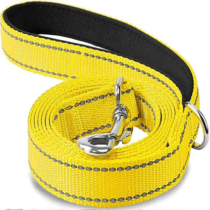 Reflective Pet Leash | Adjustable Polyester Lead Strap