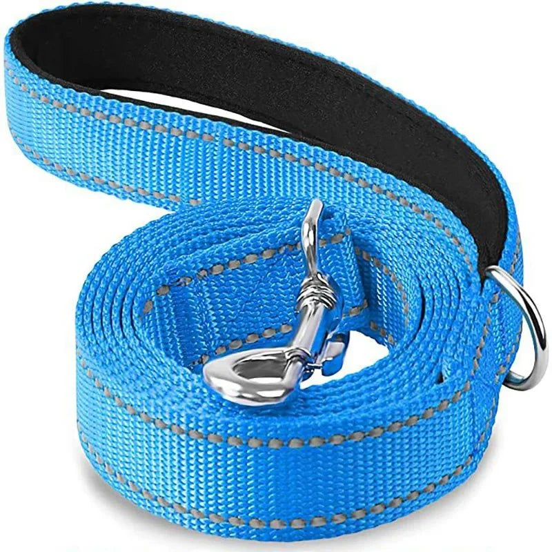 Reflective Pet Leash | Adjustable Polyester Lead Strap