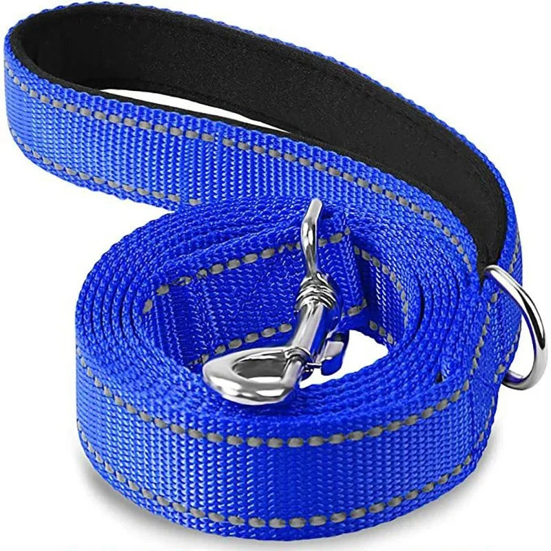 Reflective Pet Leash | Adjustable Polyester Lead Strap