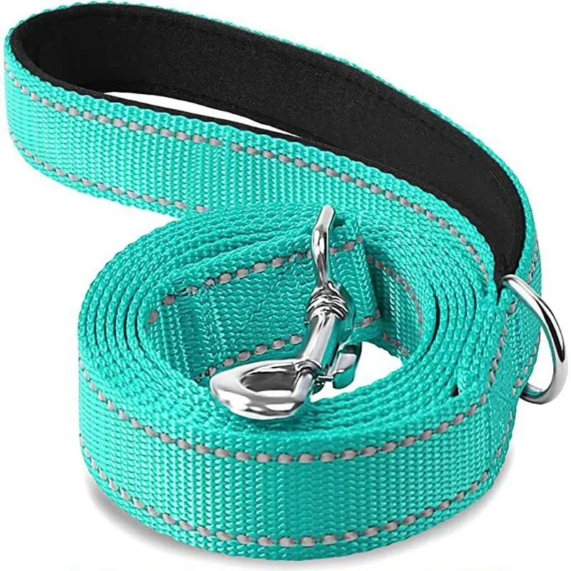 Reflective Pet Leash | Adjustable Polyester Lead Strap