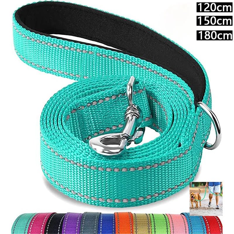 Reflective Pet Leash | Adjustable Polyester Lead Strap