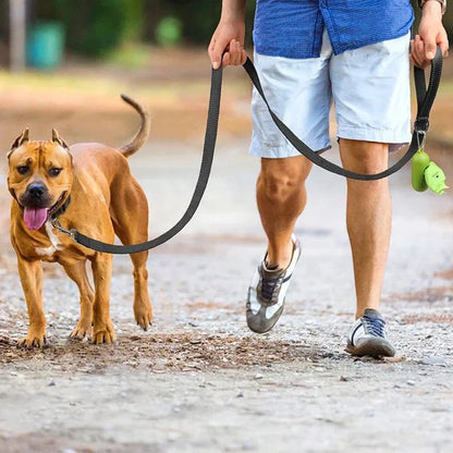Reflective Pet Leash | Adjustable Polyester Lead Strap